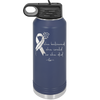 She Believed She Could So She Did Breast Cancer - Laser Engraved Stainless Steel Drinkware - 1521 -