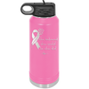 She Believed She Could So She Did Breast Cancer - Laser Engraved Stainless Steel Drinkware - 1521 -
