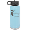 She Believed She Could So She Did Breast Cancer - Laser Engraved Stainless Steel Drinkware - 1521 -