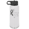 She Believed She Could So She Did Breast Cancer - Laser Engraved Stainless Steel Drinkware - 1521 -