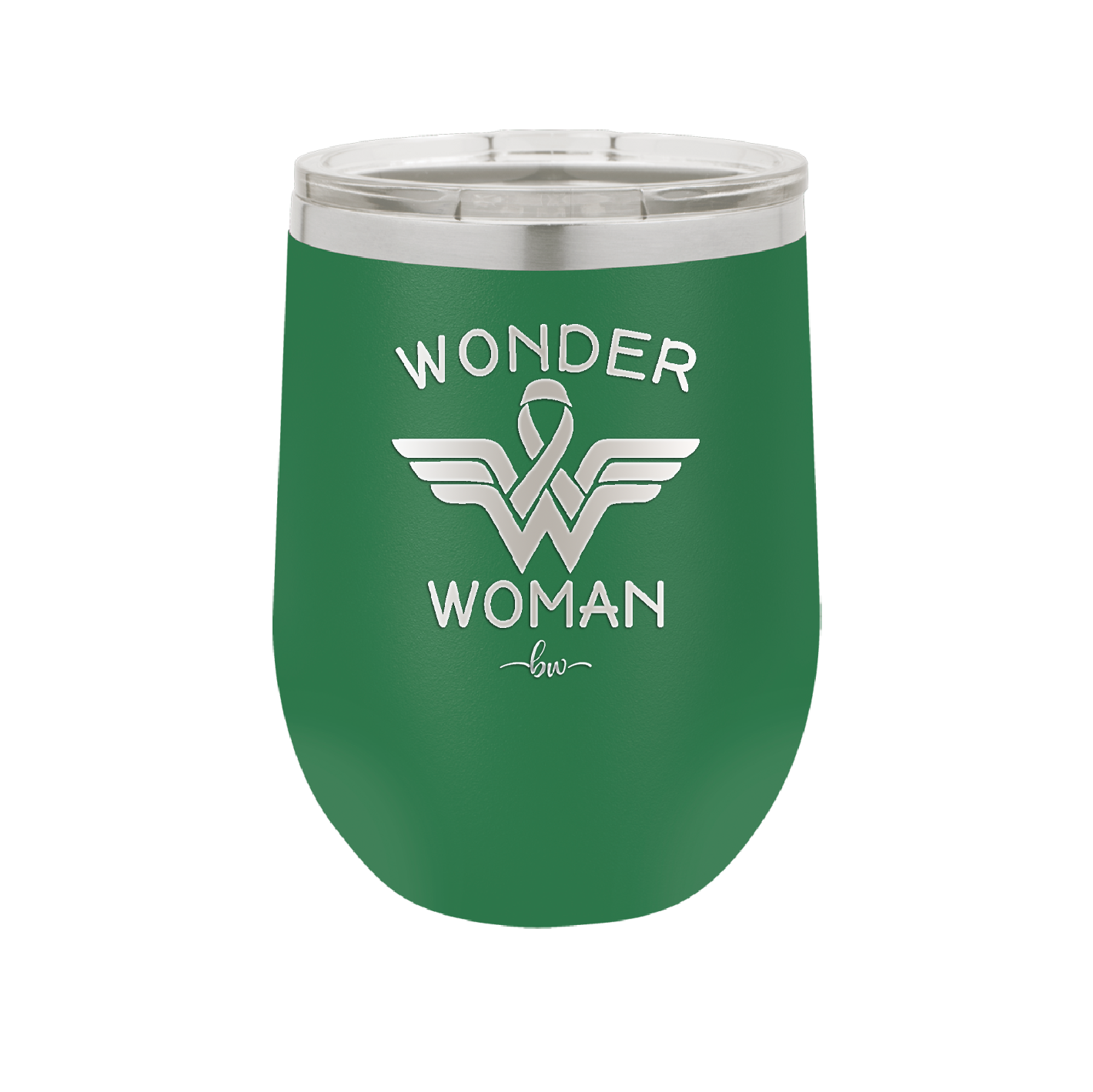 Wonder Woman Cancer - Laser Engraved Stainless Steel Drinkware - 1526 -