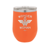 Wonder Woman Cancer - Laser Engraved Stainless Steel Drinkware - 1526 -