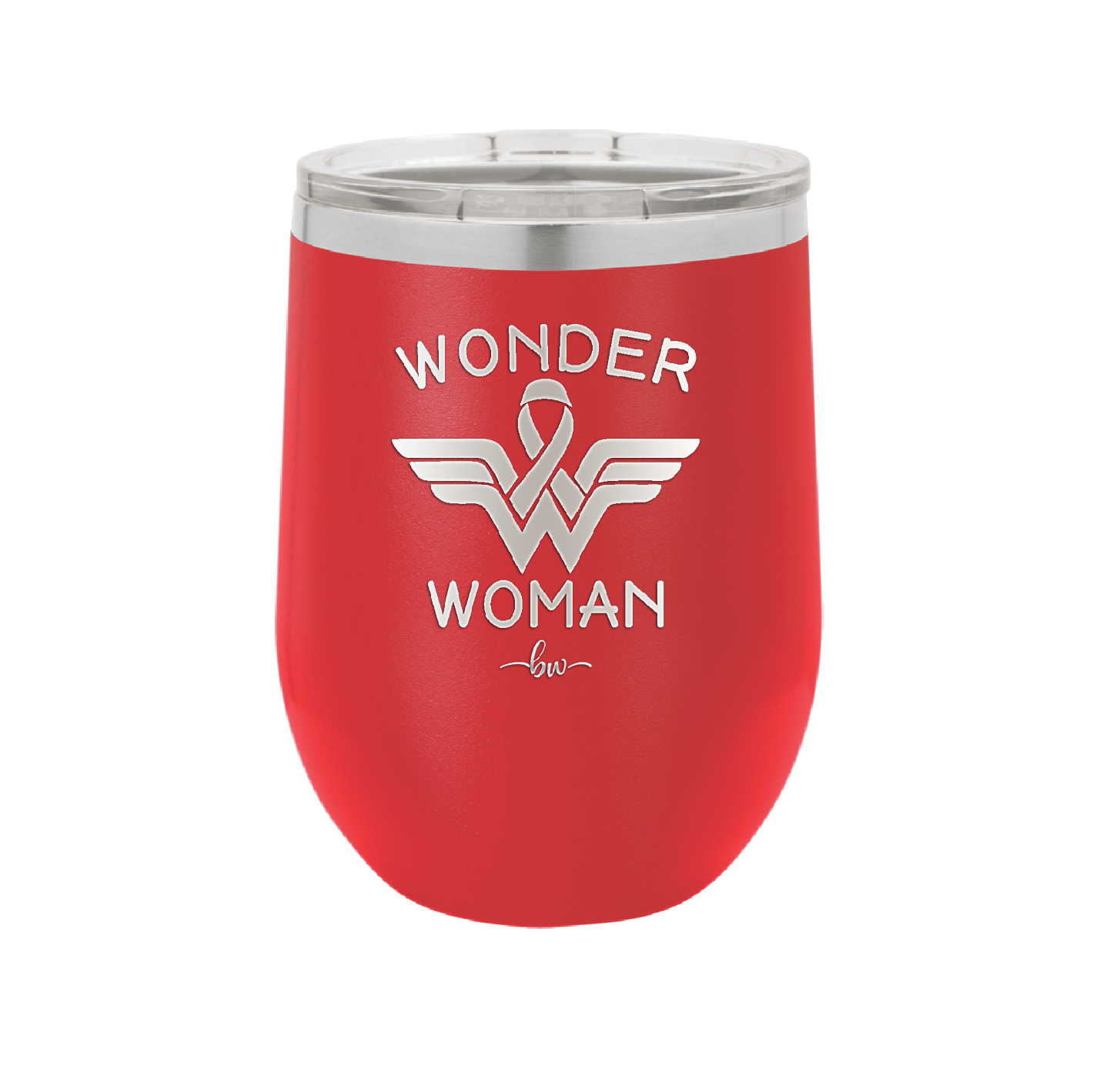 Wonder Woman Cancer - Laser Engraved Stainless Steel Drinkware - 1526 -