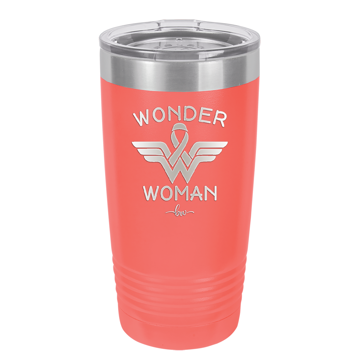 Wonder Woman Cancer - Laser Engraved Stainless Steel Drinkware - 1526 -