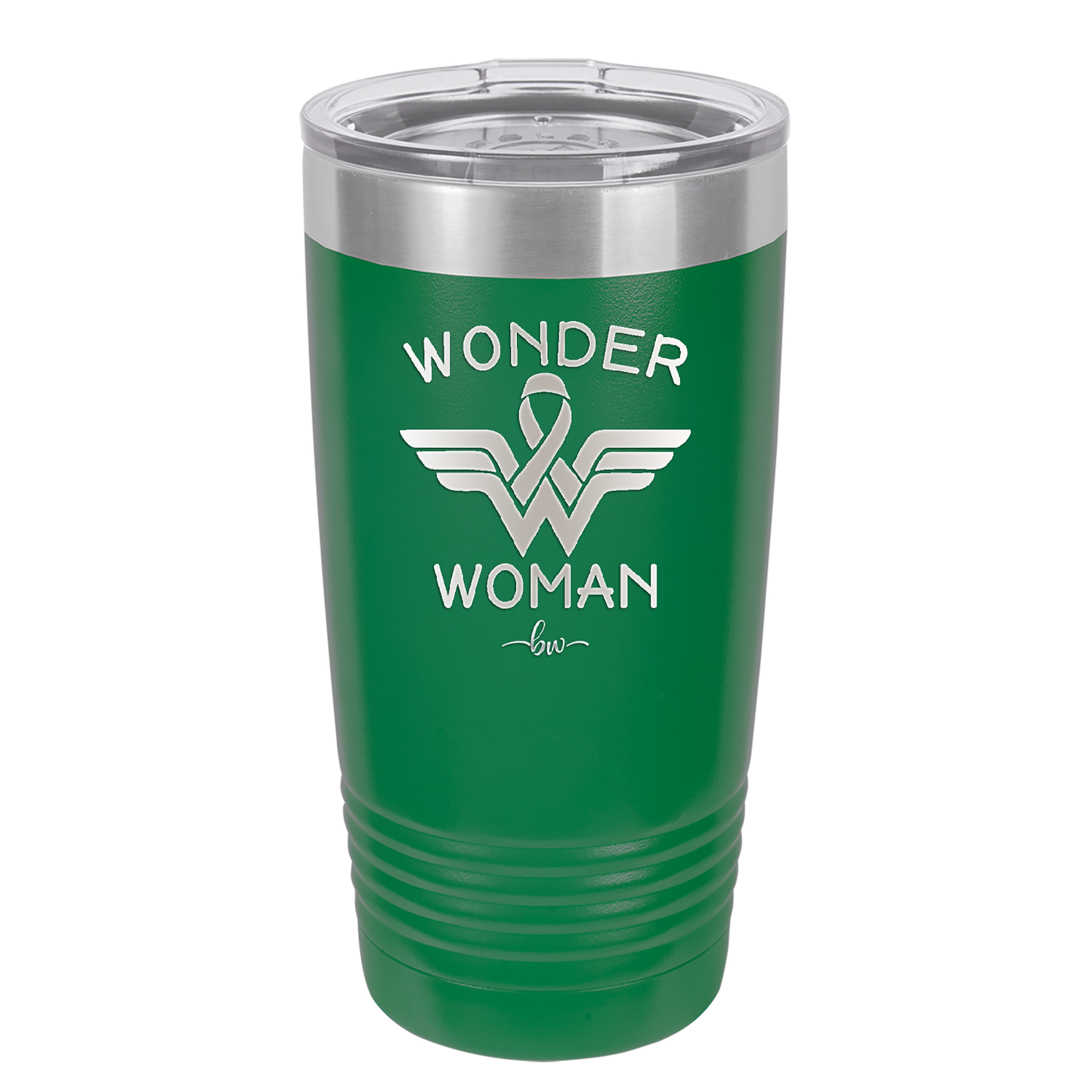 Wonder Woman Cancer - Laser Engraved Stainless Steel Drinkware - 1526 -