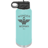 Wonder Woman Cancer - Laser Engraved Stainless Steel Drinkware - 1526 -