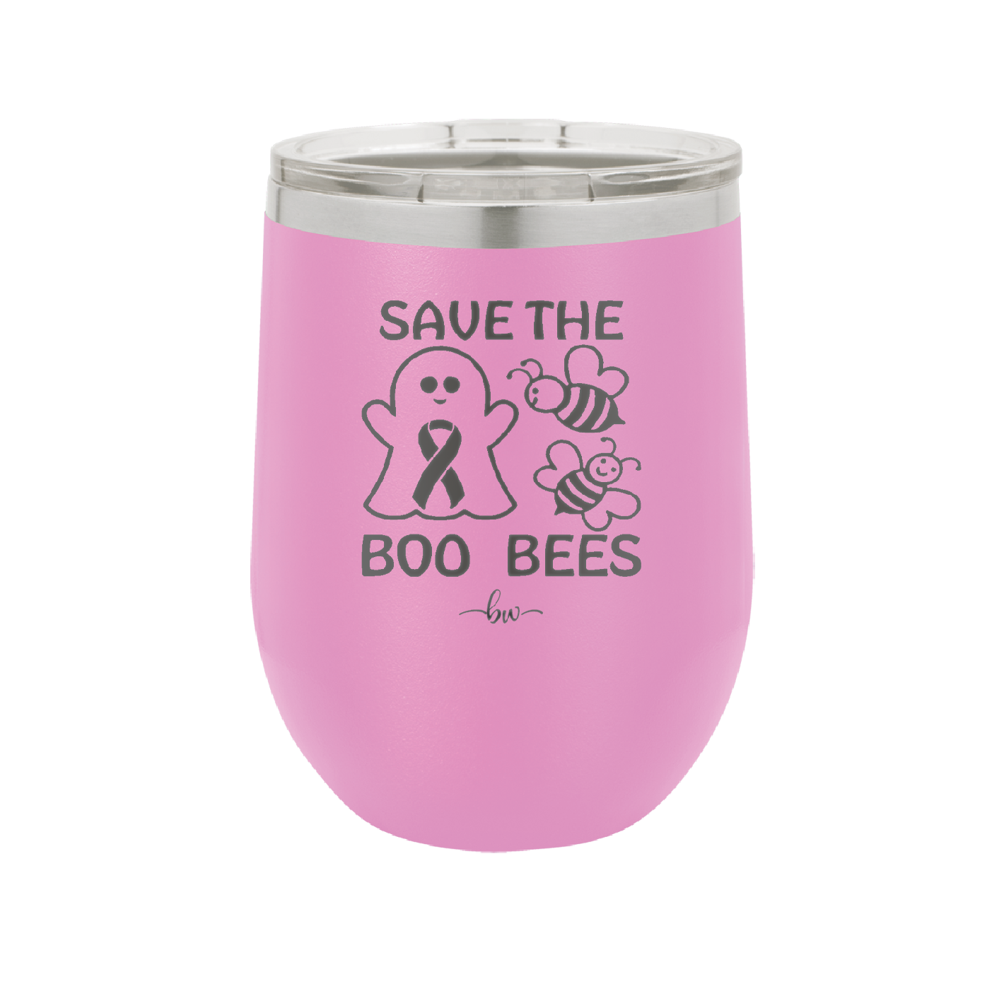 Save The Boo Bees Cancer - Laser Engraved Stainless Steel Drinkware - 1527 -