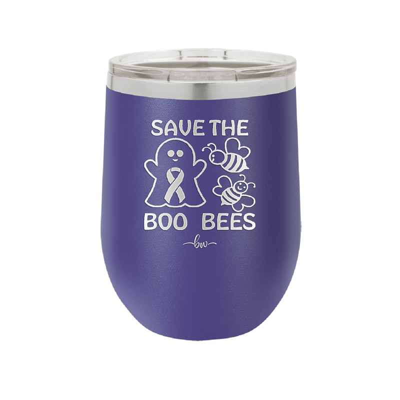 Save The Boo Bees Cancer - Laser Engraved Stainless Steel Drinkware - 1527 -