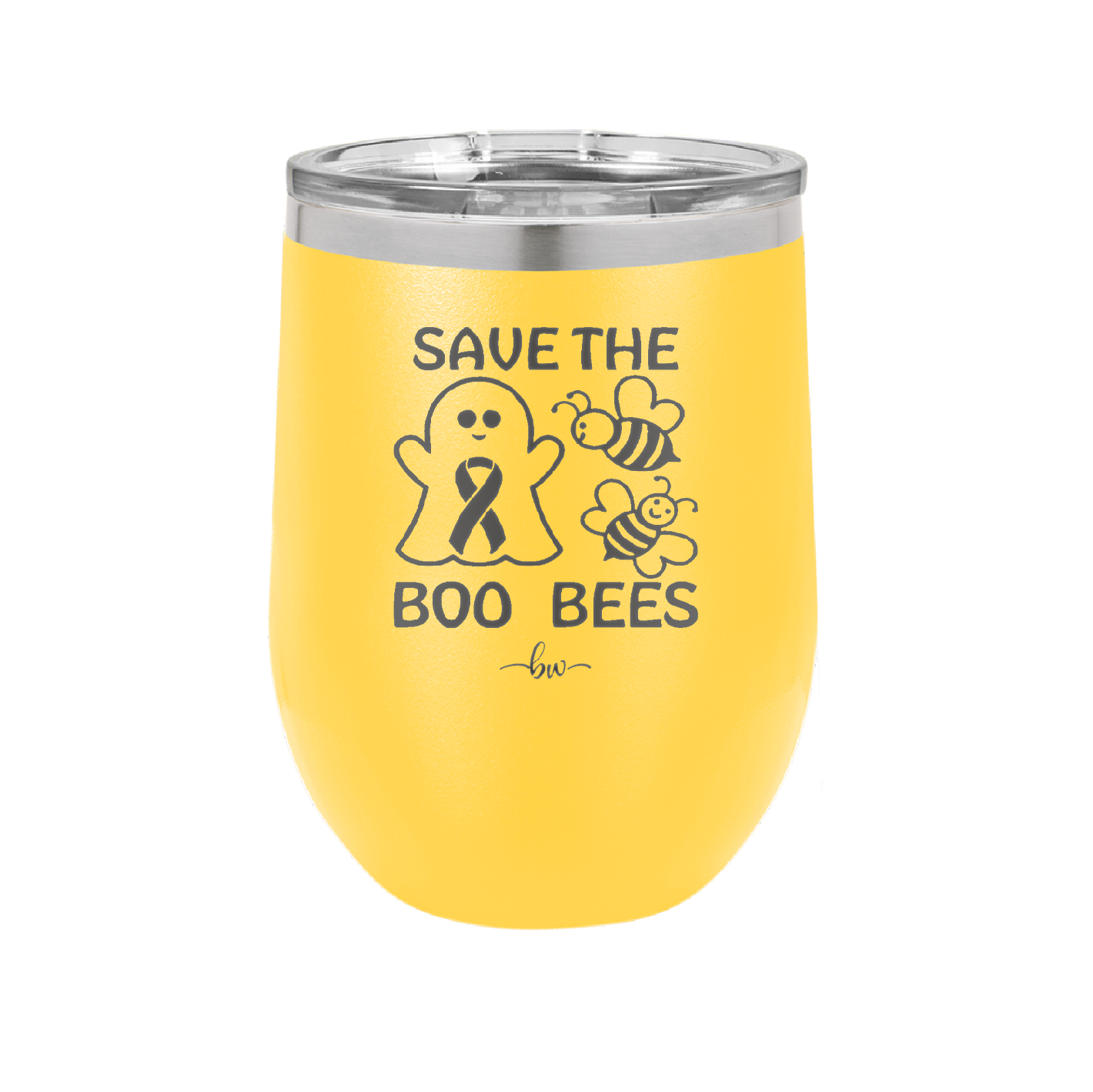 Save The Boo Bees Cancer - Laser Engraved Stainless Steel Drinkware - 1527 -