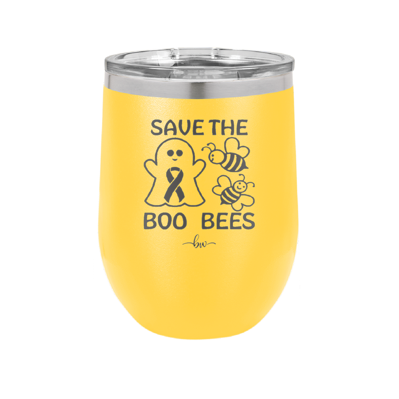 Save The Boo Bees Cancer - Laser Engraved Stainless Steel Drinkware - 1527 -