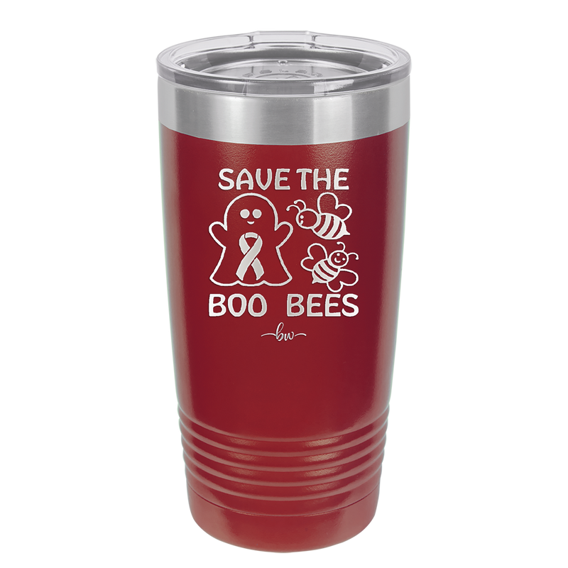 Save The Boo Bees Cancer - Laser Engraved Stainless Steel Drinkware - 1527 -