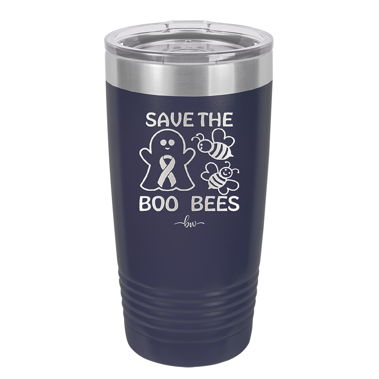 Save The Boo Bees Cancer - Laser Engraved Stainless Steel Drinkware - 1527 -