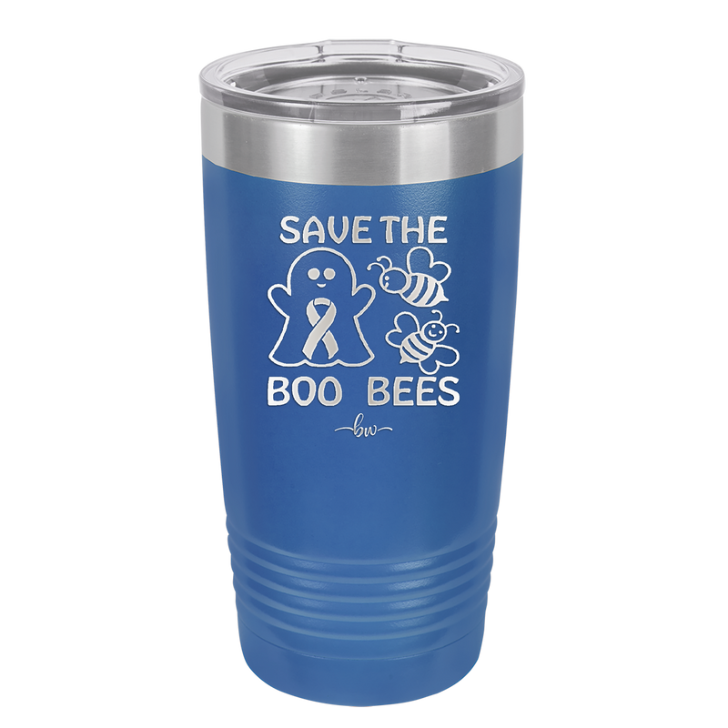 Save The Boo Bees Cancer - Laser Engraved Stainless Steel Drinkware - 1527 -