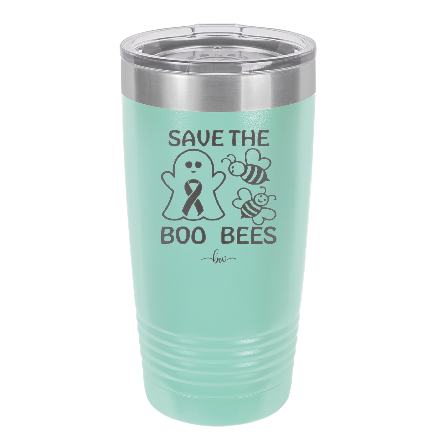 Save The Boo Bees Cancer - Laser Engraved Stainless Steel Drinkware - 1527 -