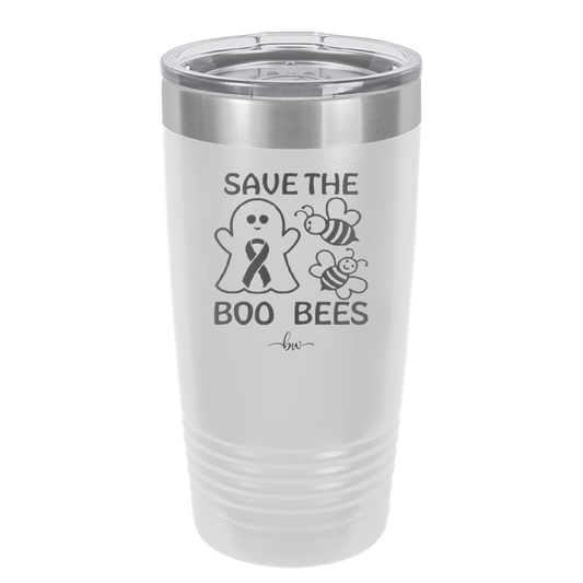 Save The Boo Bees Cancer - Laser Engraved Stainless Steel Drinkware - 1527 -