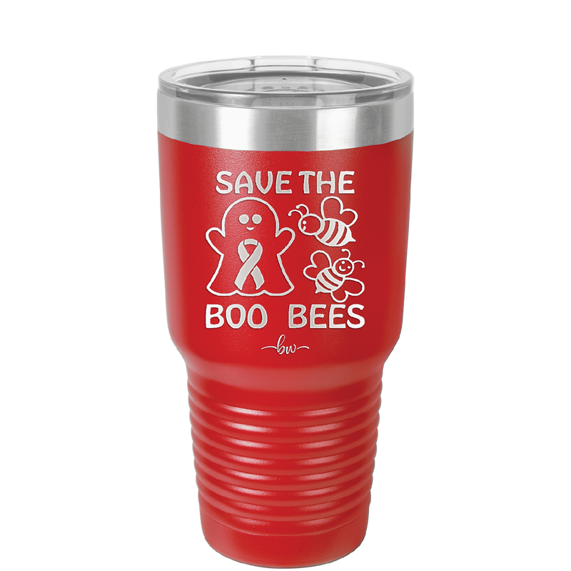 Save The Boo Bees Cancer - Laser Engraved Stainless Steel Drinkware - 1527 -