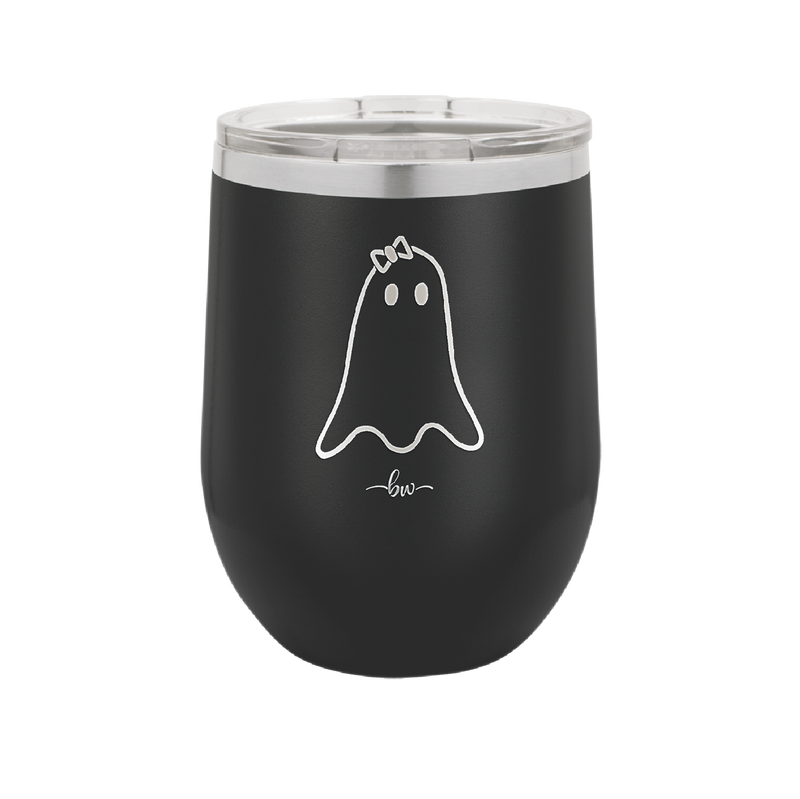 Ghost Girl - Laser Engraved Stainless Steel Drinkware - 1528 -