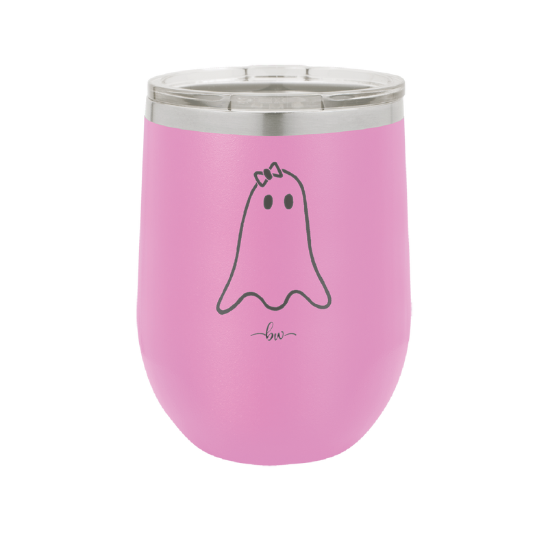Ghost Girl - Laser Engraved Stainless Steel Drinkware - 1528 -