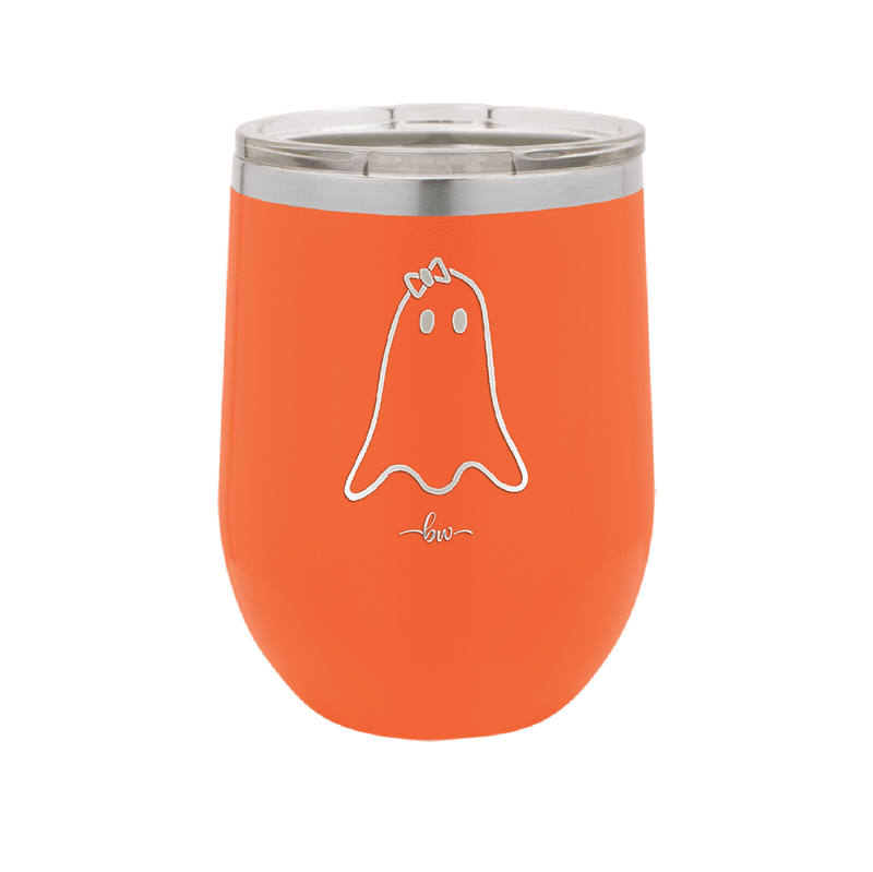 Ghost Girl - Laser Engraved Stainless Steel Drinkware - 1528 -