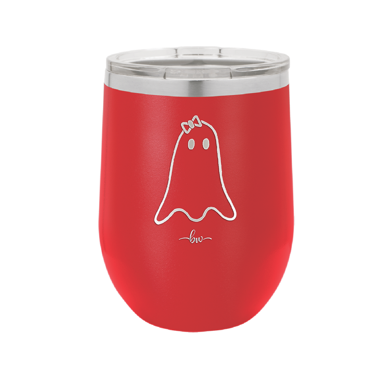 Ghost Girl - Laser Engraved Stainless Steel Drinkware - 1528 -