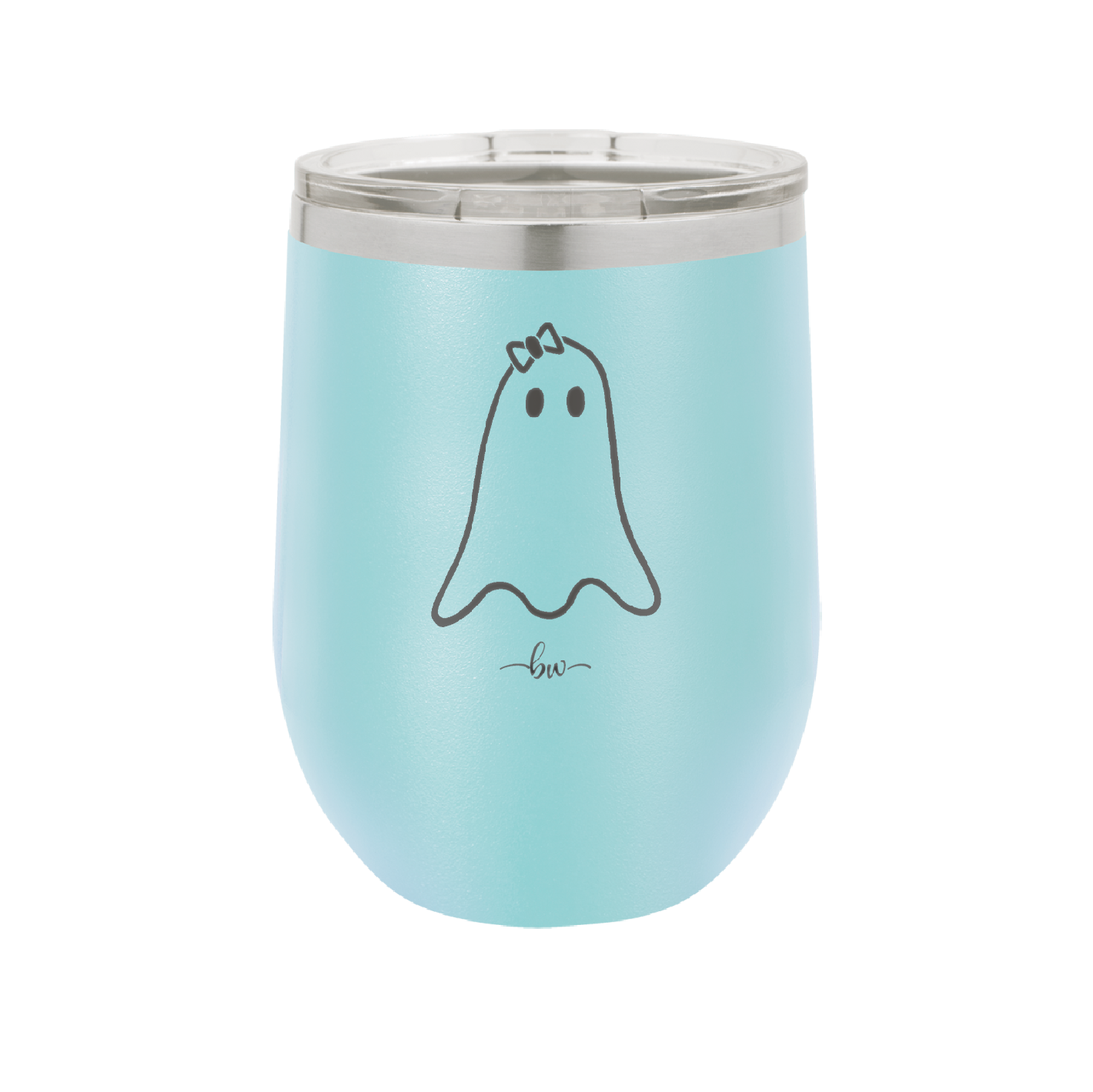 Ghost Girl - Laser Engraved Stainless Steel Drinkware - 1528 -