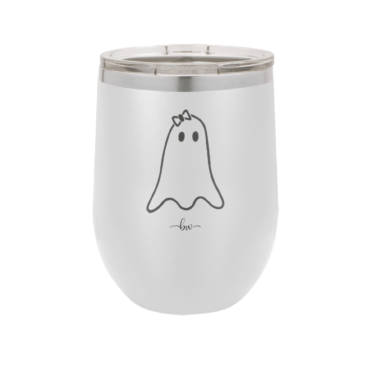 Ghost Girl - Laser Engraved Stainless Steel Drinkware - 1528 -
