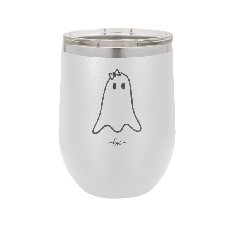 Ghost Girl - Laser Engraved Stainless Steel Drinkware - 1528 -