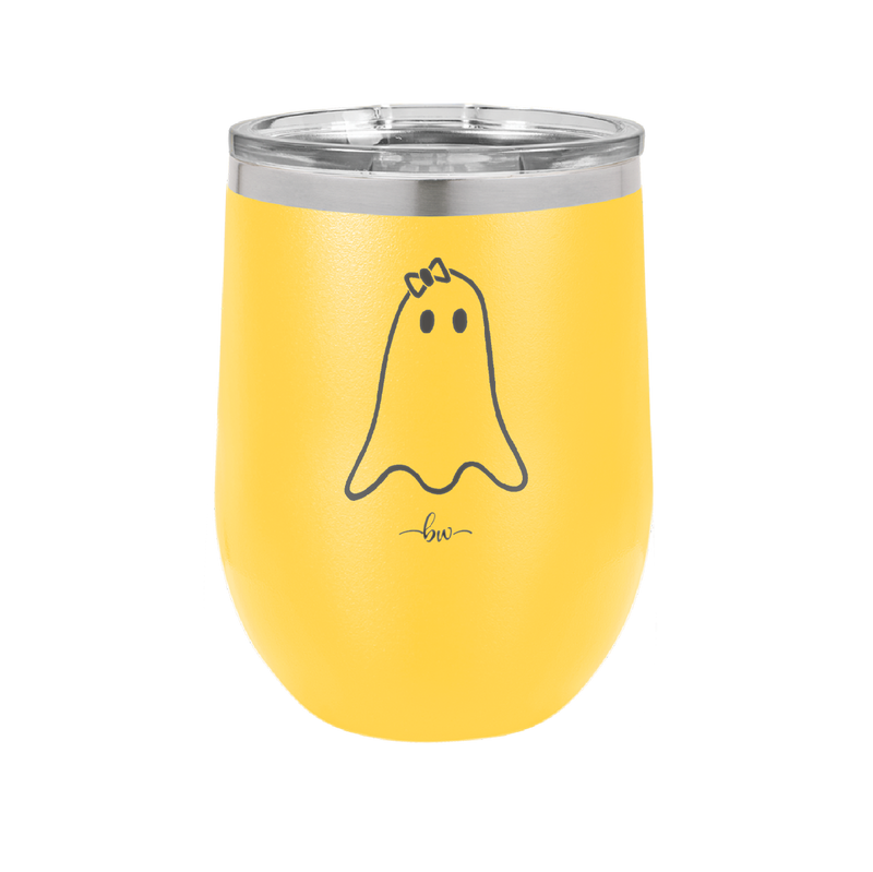 Ghost Girl - Laser Engraved Stainless Steel Drinkware - 1528 -