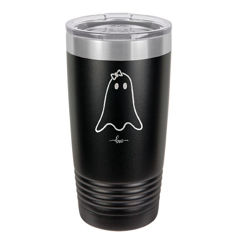Ghost Girl - Laser Engraved Stainless Steel Drinkware - 1528 -