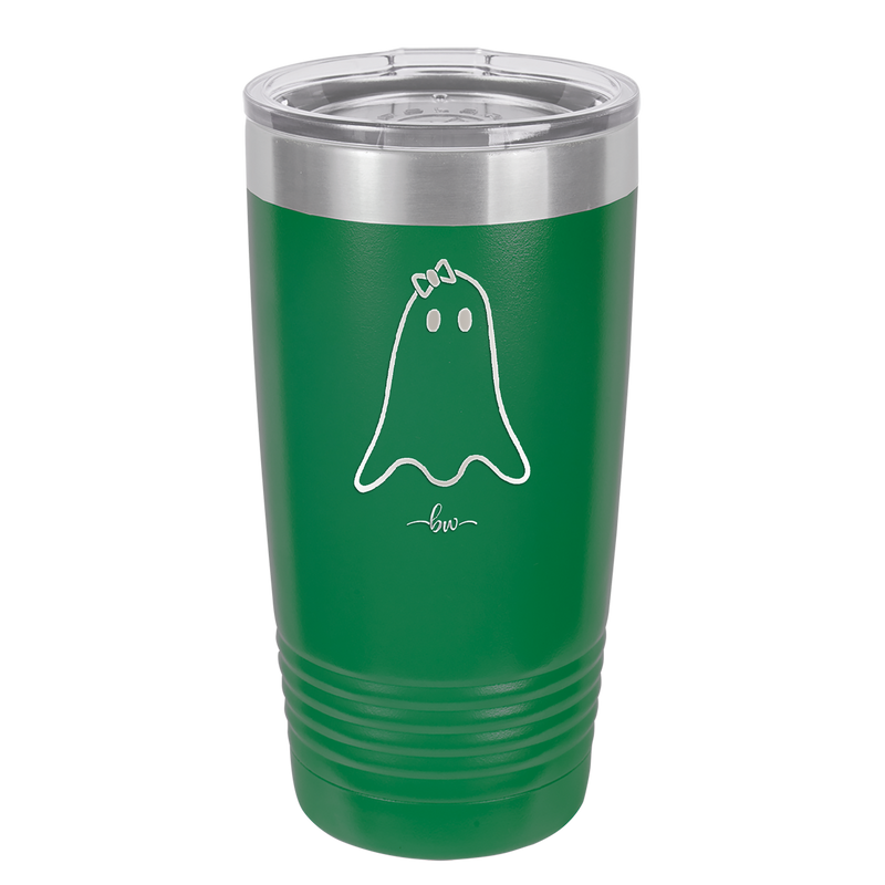 Ghost Girl - Laser Engraved Stainless Steel Drinkware - 1528 -