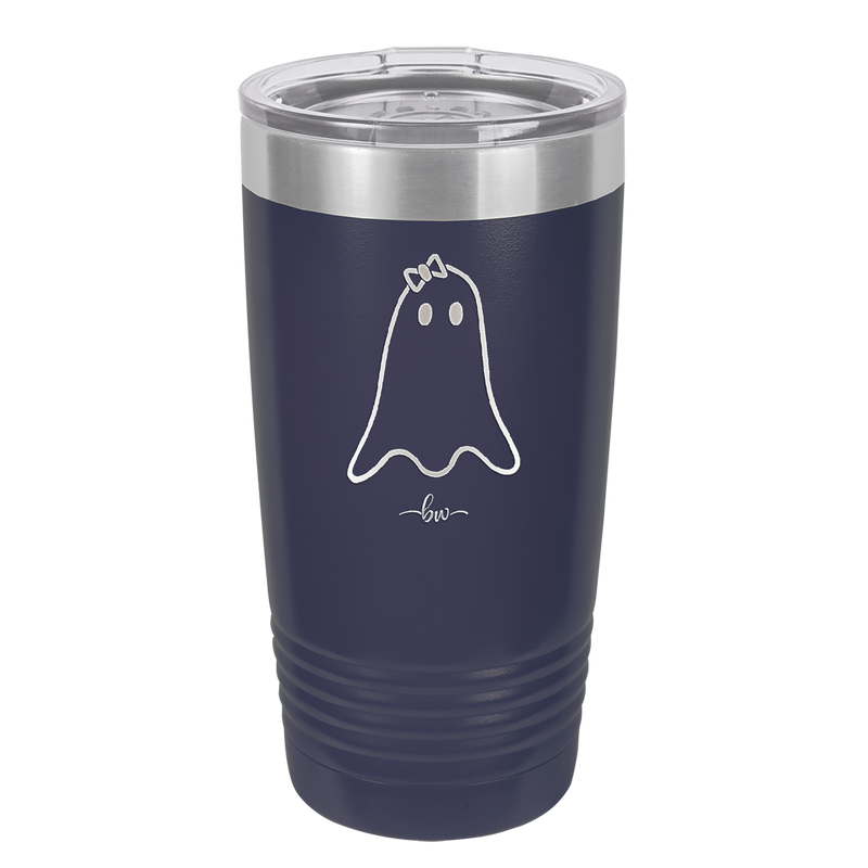 Ghost Girl - Laser Engraved Stainless Steel Drinkware - 1528 -
