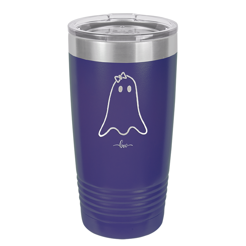 Ghost Girl - Laser Engraved Stainless Steel Drinkware - 1528 -