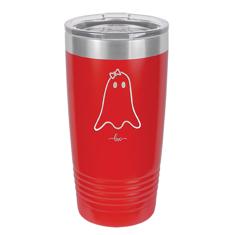 Ghost Girl - Laser Engraved Stainless Steel Drinkware - 1528 -