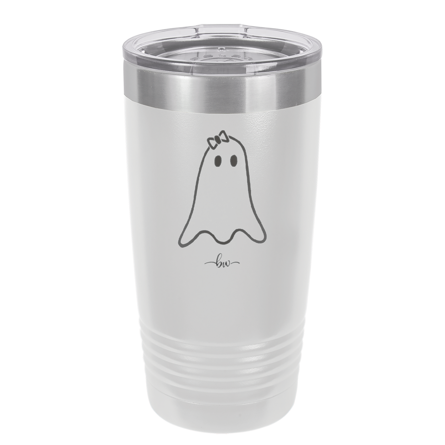 Ghost Girl - Laser Engraved Stainless Steel Drinkware - 1528 -
