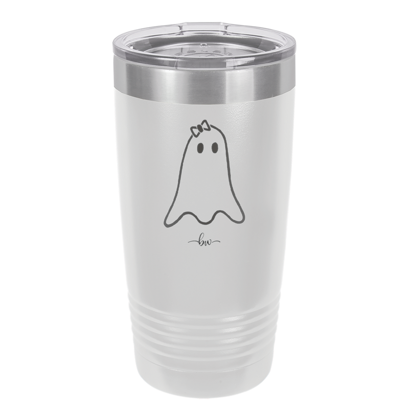 Ghost Girl - Laser Engraved Stainless Steel Drinkware - 1528 -