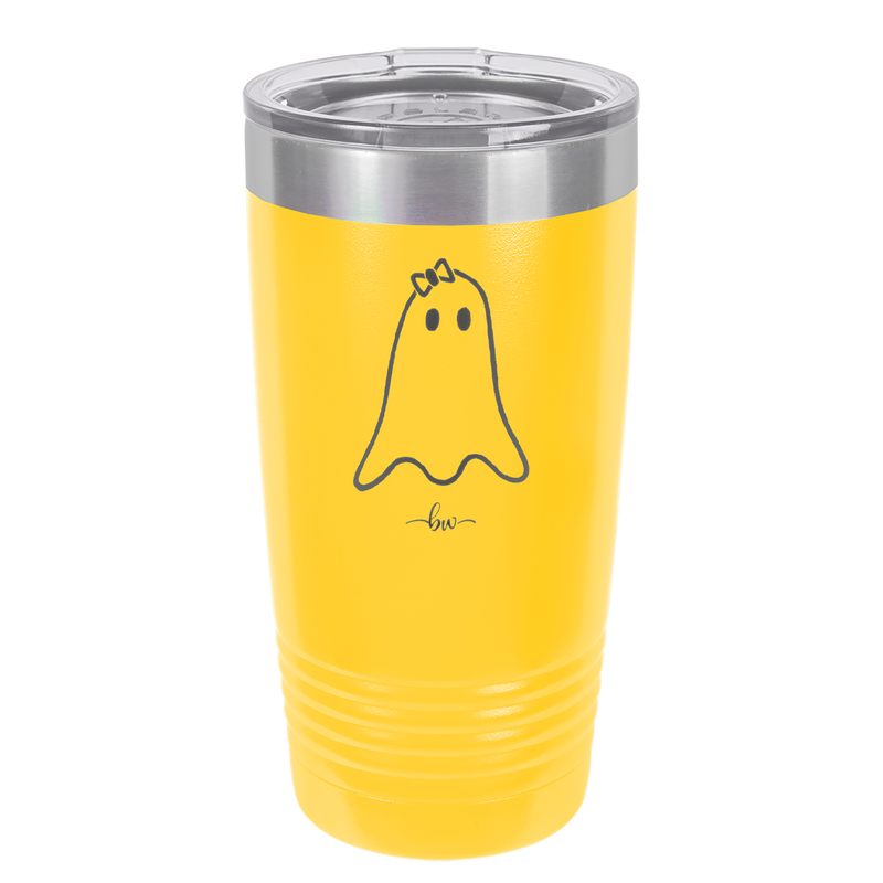 Ghost Girl - Laser Engraved Stainless Steel Drinkware - 1528 -