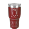 Ghost Girl - Laser Engraved Stainless Steel Drinkware - 1528 -