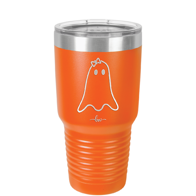 Ghost Girl - Laser Engraved Stainless Steel Drinkware - 1528 -