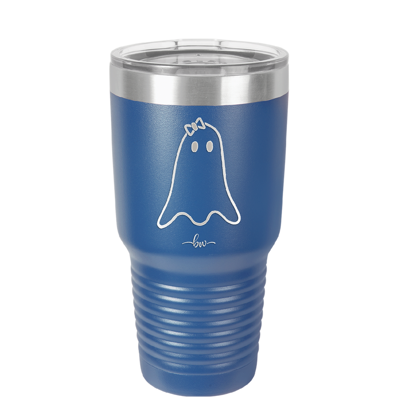 Ghost Girl - Laser Engraved Stainless Steel Drinkware - 1528 -