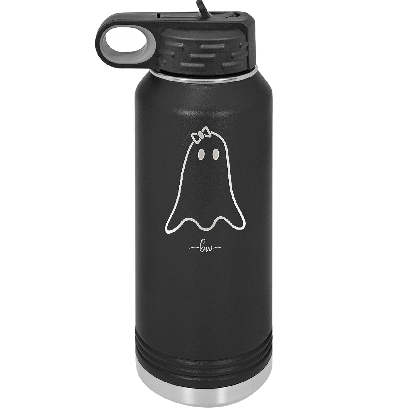 Ghost Girl - Laser Engraved Stainless Steel Drinkware - 1528 -