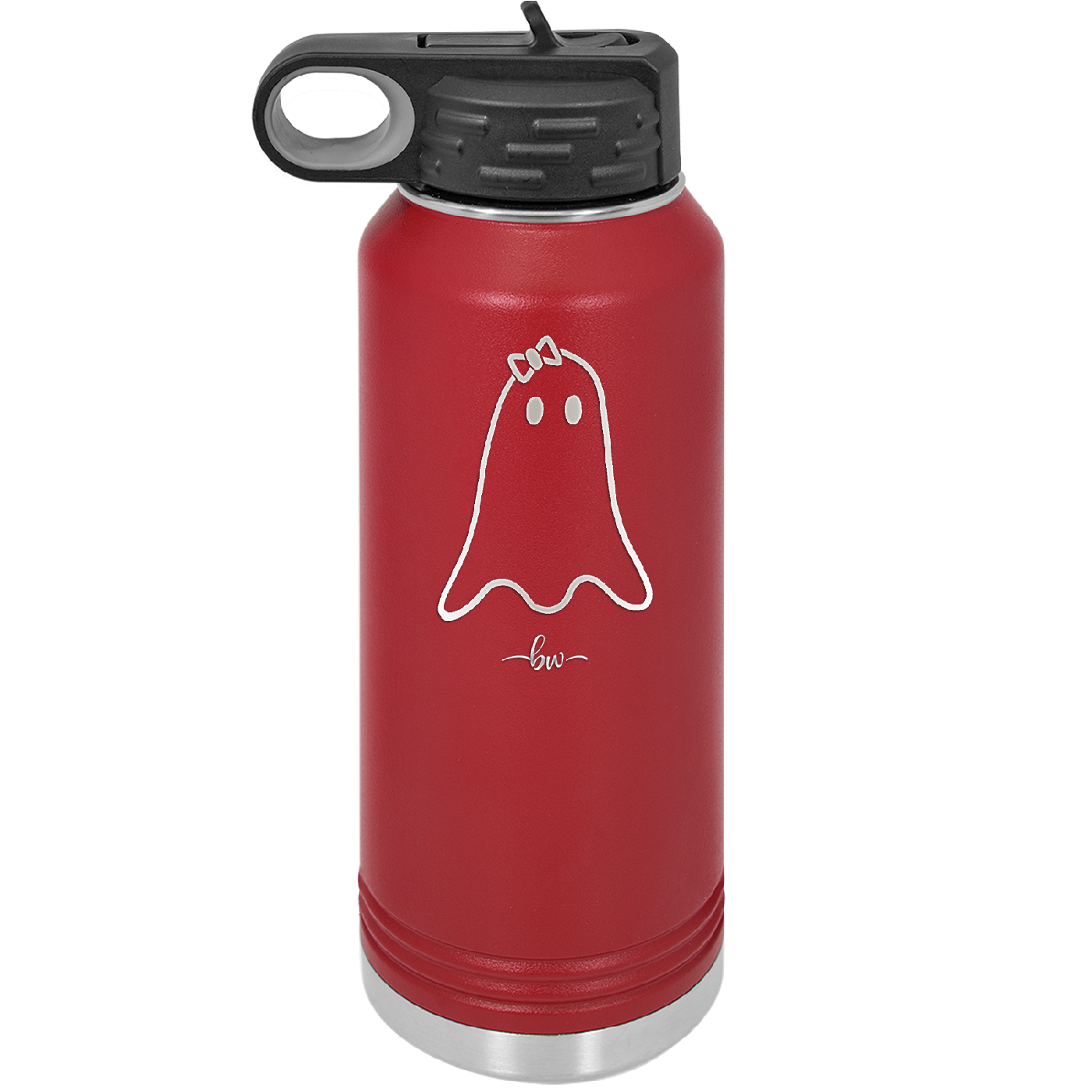 Ghost Girl - Laser Engraved Stainless Steel Drinkware - 1528 -
