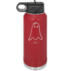 Ghost Girl - Laser Engraved Stainless Steel Drinkware - 1528 -