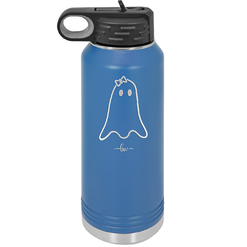 Ghost Girl - Laser Engraved Stainless Steel Drinkware - 1528 -