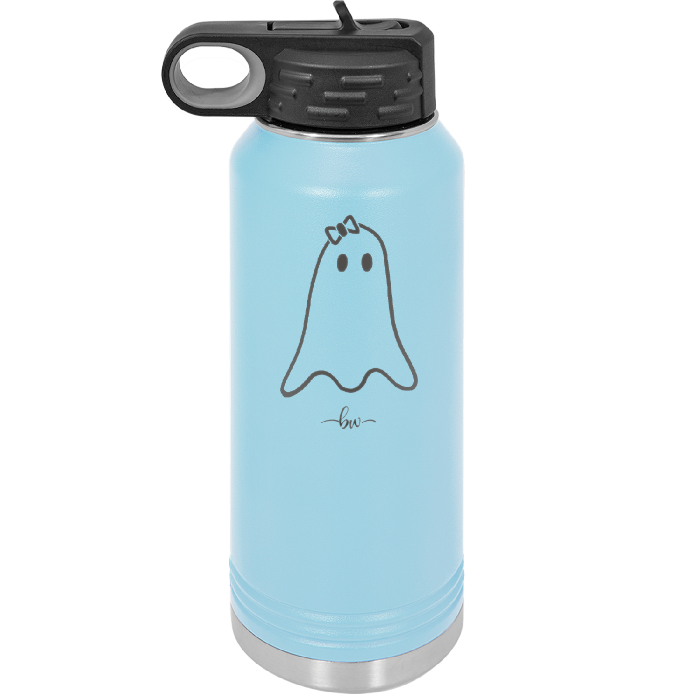 Ghost Girl - Laser Engraved Stainless Steel Drinkware - 1528 -