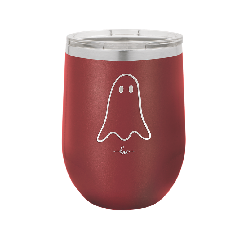 Ghost Guy - Laser Engraved Stainless Steel Drinkware - 1529 -