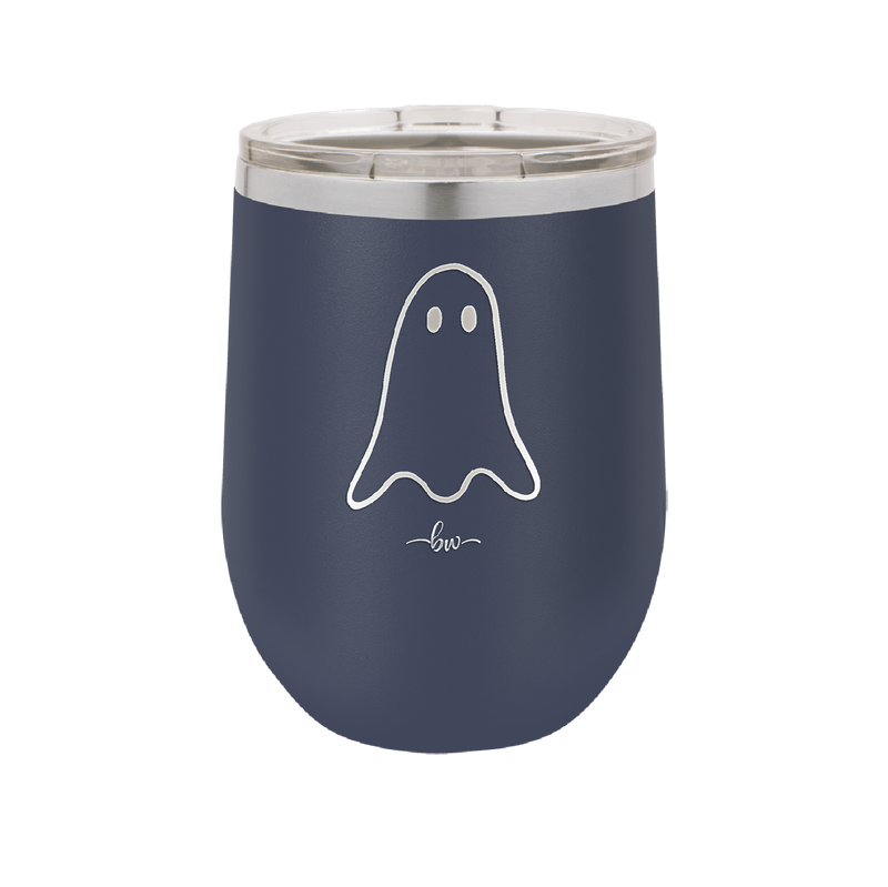 Ghost Guy - Laser Engraved Stainless Steel Drinkware - 1529 -