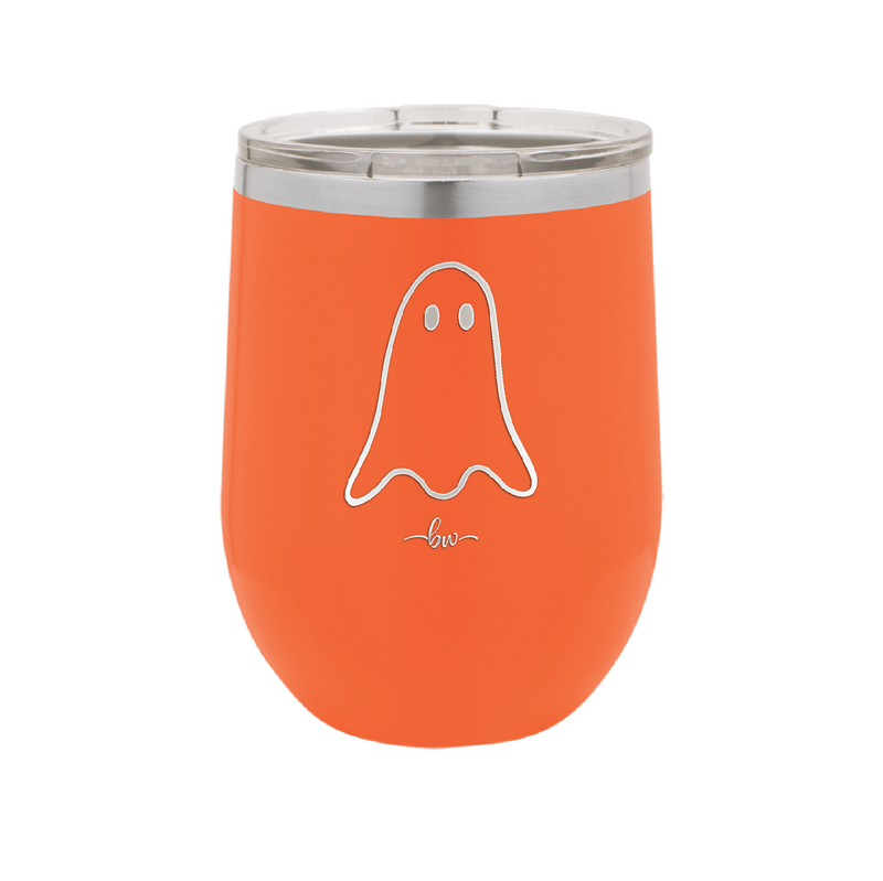 Ghost Guy - Laser Engraved Stainless Steel Drinkware - 1529 -