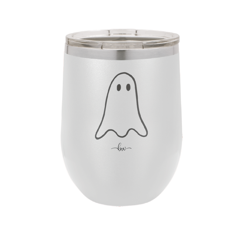 Ghost Guy - Laser Engraved Stainless Steel Drinkware - 1529 -