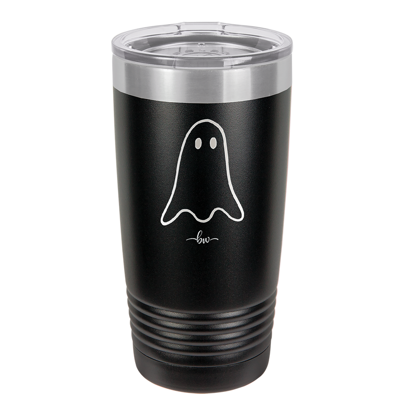 Ghost Guy - Laser Engraved Stainless Steel Drinkware - 1529 -