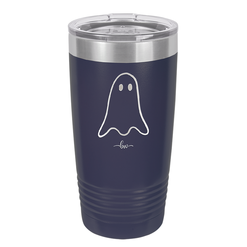 Ghost Guy - Laser Engraved Stainless Steel Drinkware - 1529 -